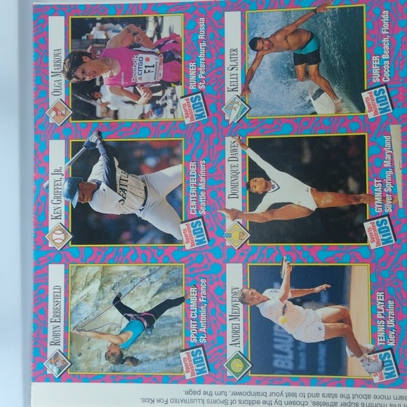 Sports Illustrated Uncut Card Kelly Slater Nick Faldo - Picture 2 of 5